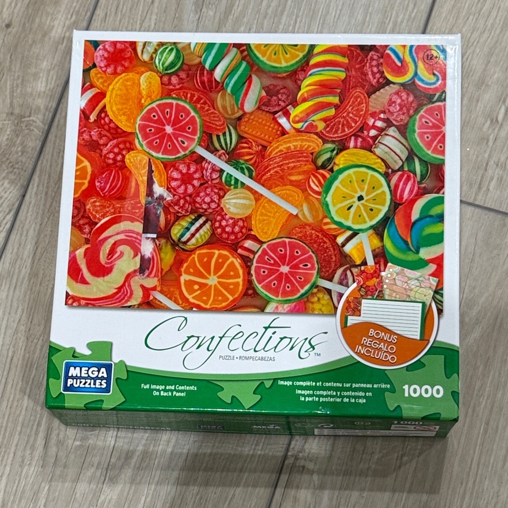 Mega Puzzles Confections 1000 Piece Puzzle